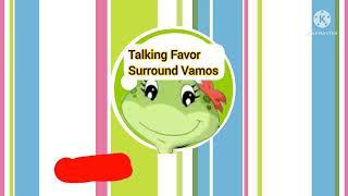 Talking Favor Surround Vamos logo in (Lily Girls)