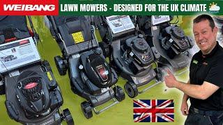 WATCH NOW - Weibang Lawnmower range designed specifically for the UK Climate