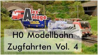 H0 Modellbahn - Zugfahrten Vol.4 Paradestrecke