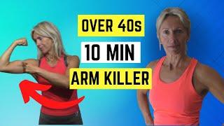 10 Minute Arm Killer Home Workout With Weights