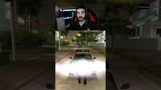 اگر به ماشین پلیس خراب کنید چی میشه !  #gta