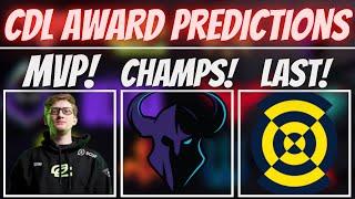 CDL 2023 Season Predictions | Champs, MVP, ROTY, & More!