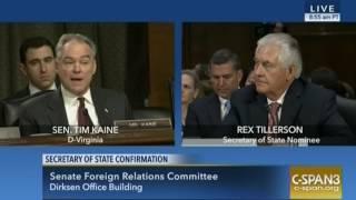 Tillerson Refuses to Answer for ExxonMobil Climate Change Denialism Under His Watch