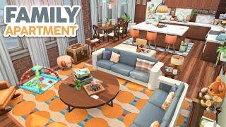 Big Family Apartment // The Sims 4 Speed Build: Apartment Renovation