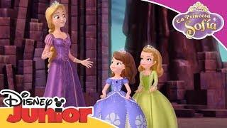 La Princesa Sofía: Momentos Mágicos - Rapunzel Ayuda a Salvar el Reino | Disney Junior Oficial