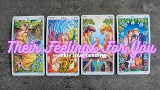 ALL SIGNS - THEIR FEELINGS FOR YOU! March 22 - March 28 2025 Tarot Love Reading