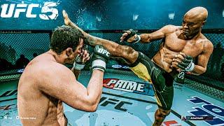 UFC 5 -  Chael Sonnen x Anderson Silva | PS5 Gameplay [4K]