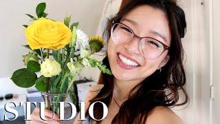 33 Questions With Katrina Stacie | Cambridge, MA 500 sq ft Studio Tour