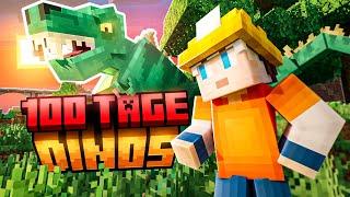 Kann ich ALLE DINOS fangen? - 100 Tage Minecraft Hardcore - Teil 1