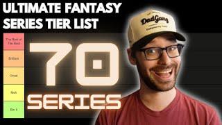 Ultimate Fantasy Tier List | 70 Book Series | Indie And Trad Pub Books