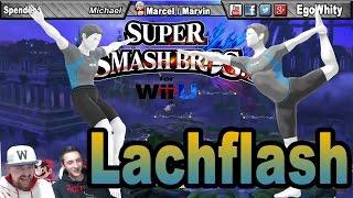 Livestream Highlight: Super Smash Bros. Lachflash wegen Wii Fit Trainer [HD] [German]