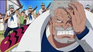 One Piece - Dadan angry on Ace death.. Beats Garp !!!