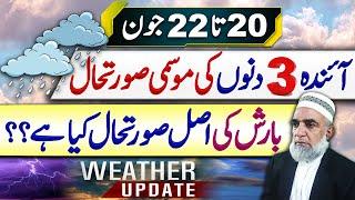Weather Forecast for Next 3 days in Pakistan || Crop Reformer