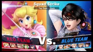 Super Smash Bros Ultimate Amiibo Fights Request #1089 Human Girls Squad Strike