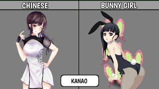 DEMON SLAYER KANAO TSUYURI IN DIFFERENT COSTUMES || PlayNetCity