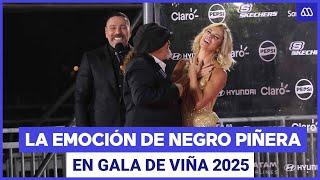 Las emotivas palabras de Miguel "Negro" Piñera en Gala de Festival de Viña del Mar