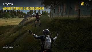 PuBG Victory dance 47 - Winner! Winner! Chicken dinner!