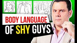 Body Language of a SHY man that LIKES you - The Body Language Guy