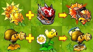 PVZ 1 Fusion 2.5 Challenge New Plants - 1 All Plants Fusion VS 40000 Obsidian Gargantuar