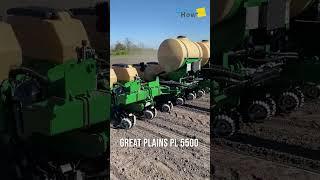 Висів соняшника пневматичною сівалкою Great Plains PL 5500 з внесенням рідких добрив
