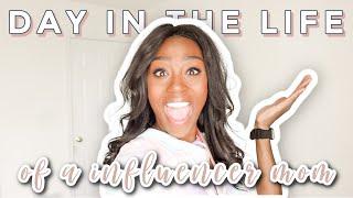 day in a life of an influencer mom \\ photoshoot day!