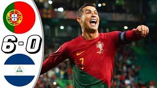 Portugal vs Nicaragua 6 0   All Goals & Highlights   2023