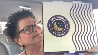 FIRST TIME TASTING INSOMNIA COOKIES! Chunk, PB Cup, Carmel, Snickerdoodle, Brookie, Double Pt. 2