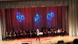 Оркестр ЮНОСТЬ. Солистка Мария Остапенко. Raining man