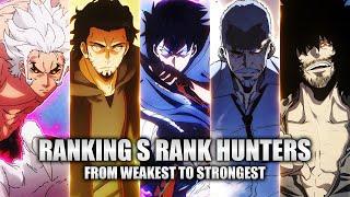 Ranking All S Rank Hunters From Weakest to Strongest (Solo Leveling)