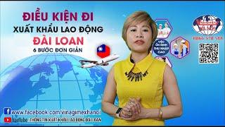 NHỮNG ĐIỀU KIỆN ĐI XUẤT KHẨU LAO ĐỘNG ĐÀI LOAN NĂM 2023