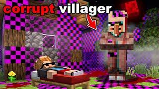 I Made A Corruption Villager To Scare My Friends
