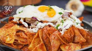 Chilaquiles Rojos - Easy and delicious Mexican Breakfast ‍️