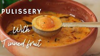 Apricot Pulissery | Easy pulissery with tinned fruit | Food to Cherish