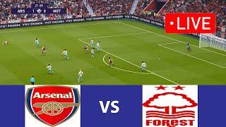 LIVE: Arsenal vs Nottingham Forest | Premier League I Chelsea Football Live Match Today I Pes 21