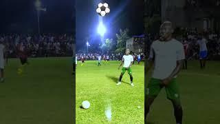 Nigeria football player play with futbol #short