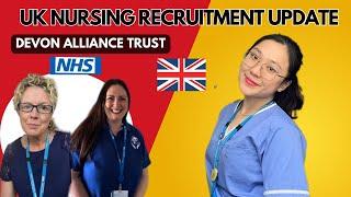 NHS UK NURSING RECRUITMENT UPDATES @DevonAllianceUK