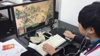 Maru Playing StarCraft 2 First Person vs Byul - Terran vs Zerg