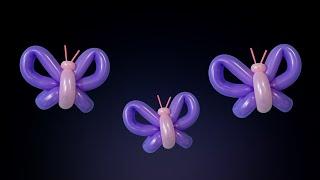 Balloon Butterfly / How to make 260Q Balloon Butterfly