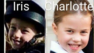 PRINCESS CHARLOTTE AND LADY IRIS, ARE THEY TWINS? HUGE DECEPTION SURROUNDING CHARLOTTE'S BIRTH..