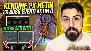 3 GÜN KALICI 2X EVENT HESABIMA ÖZEL İŞLENDİ  ÇARI NERDEYSE FULLEDİM #nethan2 #metin2 #metin2pvp