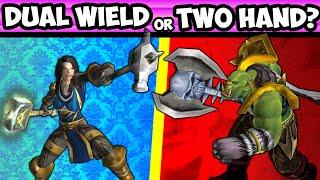 Two Hand vs Dual Wield Warrior Classic WoW Breakdown