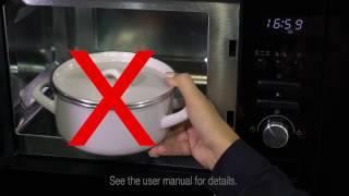 How to use microwave oven