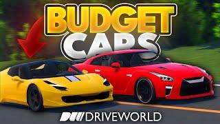 5 Best *STARTER CARS* To Buy In Drive World! (2025)