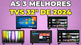 Qual a Melhor TV de 32 Polegadas em 2024: Comparativo das Principais Smart TVs!