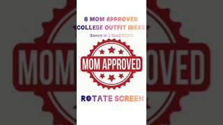 Mom-Approved College Outfits: 16 Looks with 1 Denim #shorts #trending #ytshorts