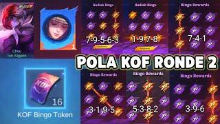 POLA KOF BINGO TERBARU RONDE 2 ! DI JAMIN DAPAT SKIN KOF & PEMBUKTIAN POLA KOF ! PANEN BANYAK SKIN