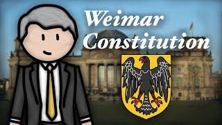 1919-33: The Weimar Constitution | GCSE History Revision | Weimar & Nazi Germany