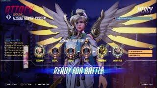 Playing with Winged Victory Mercy because none of my queens got anything this event. | Overwatch