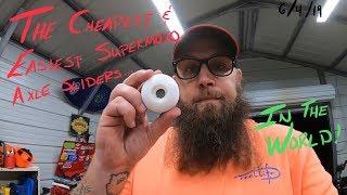 Literally the CHEAPEST and EASIEST Supermoto Axle Sliders EVER!