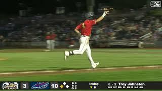 Troy Johnston HAMMERS a Two-Run Home Run! | Miami Marlins Prospect | 7/7/2023